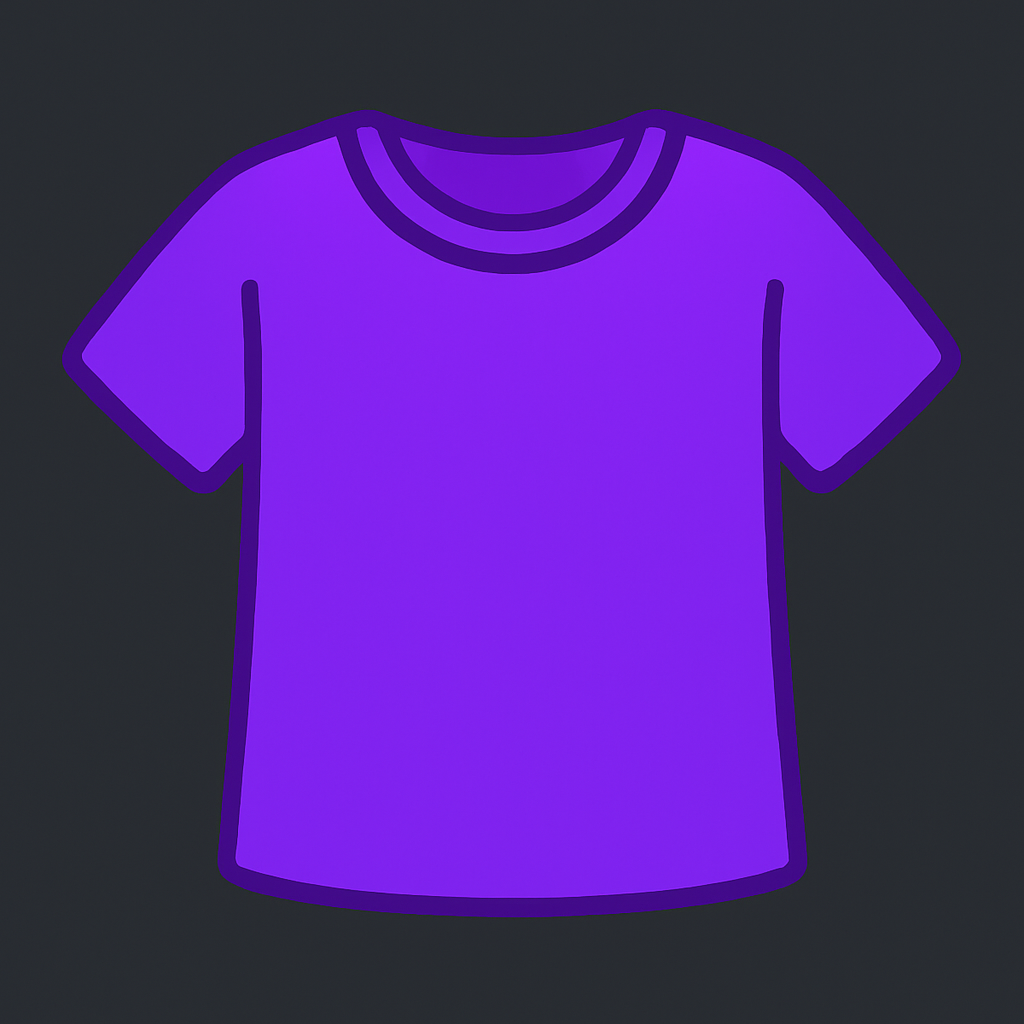 Purple shirt